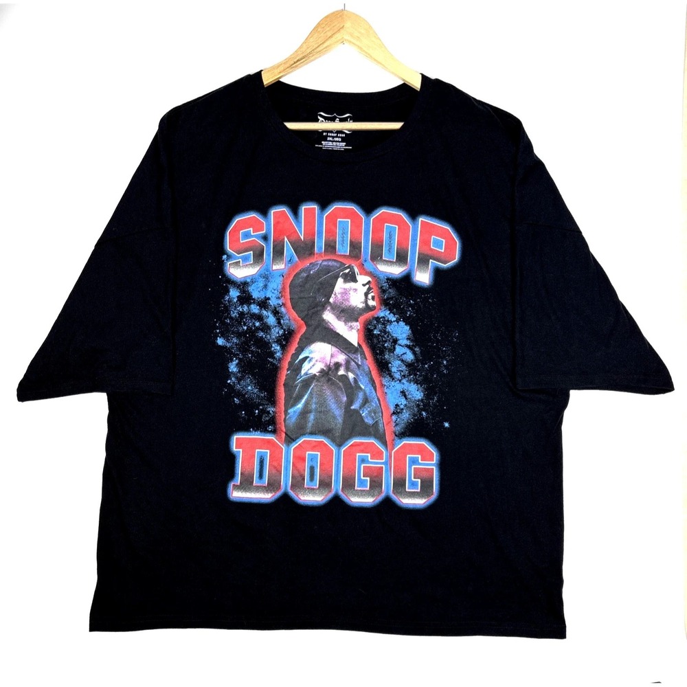 SNOOP DOGG T-shirt‎ Dogg Supply by Snoop Dogg - Size 2XL/2EG Black
